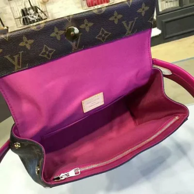 Сумка Louis Vuitton M42738 Cluny BB Tote Bag Monogram Canvas "Brown" фото № 9