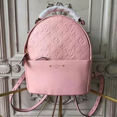 Рюкзак Louis Vuitton M44019 Sorbonne Backpack Monogram Empreinte Leather "Pink" фото № 2