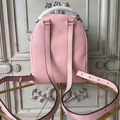 Рюкзак Louis Vuitton M44019 Sorbonne Backpack Monogram Empreinte Leather "Pink" фото № 5