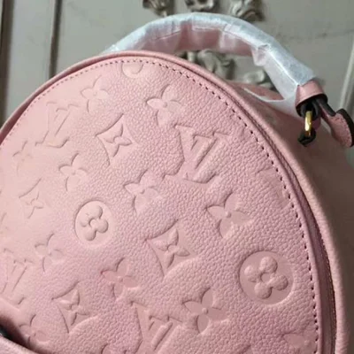 Рюкзак Louis Vuitton M44019 Sorbonne Backpack Monogram Empreinte Leather "Pink" фото № 6