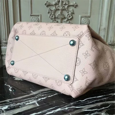 Сумка Louis Vuitton M50033 Babylone PM Hobo Bag Mahina Leather "Pink" фото № 5