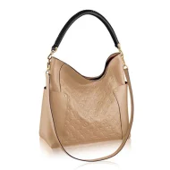 Сумка Louis Vuitton M50075 Bagatelle Hobo Bag Monogram Empreinte Leather "Beige"