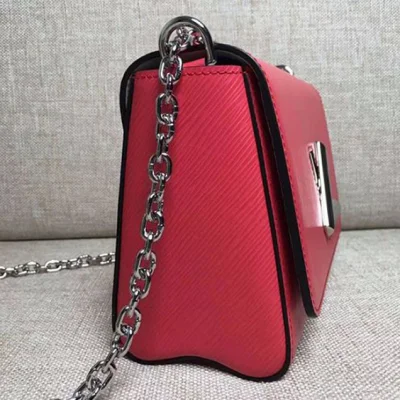 Сумка Louis Vuitton M50280 Twist MM Shoulder Bag Epi Leather "Red" фото № 6