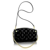 Сумка Louis Vuitton M50408 Santa Monica Clutch Crossbody Bag Monogram Vernis "Black"