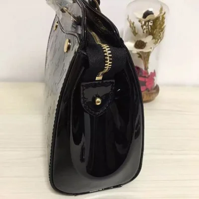 Сумка Louis Vuitton M50600 Brea PM Tote Bag Monogram Vernis "Black" фото № 3