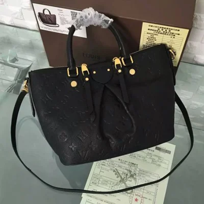 Сумка Louis Vuitton M50639 Mazarine PM Tote Bag Monogram Empreinte Leather "Black" фото № 3 Сумка Louis Vuitton M50639 Mazarine PM Tote Bag Monogram Empreinte Leather "Black" фото № 3