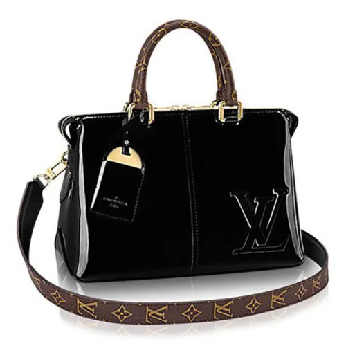 Сумка Louis Vuitton M54626 Tote Miroir Tote Bag Monogram Vernis Leather "Black"