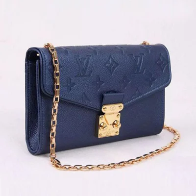 Сумка Louis Vuitton M60745 Pochette Saint-Germain Crossbody Bag Monogram Empreinte Leather "Navy Blue" фото № 3