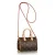 Сумка Louis Vuitton M61252 Nano Speedy Crossbody Bag Monogram Canvas "Brown"
