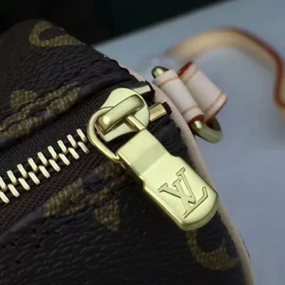 Сумка Louis Vuitton M61252 Nano Speedy Crossbody Bag Monogram Canvas "Brown" фото № 8