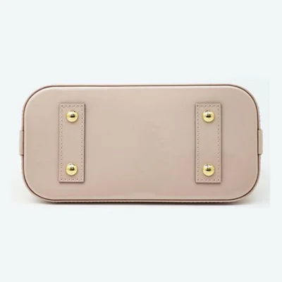 Сумка Louis Vuitton M90064 Alma BB Tote Bag Monogram Vernis "Beige" фото № 5