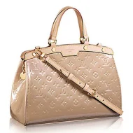 Сумка Louis Vuitton M90180 Brea MM Tote Bag Monogram Vernis "Beige"