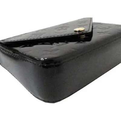 Сумка Louis Vuitton M90283 Mini Sac Lucie Crossbody Bag Monogram Vernis "Black" фото № 5