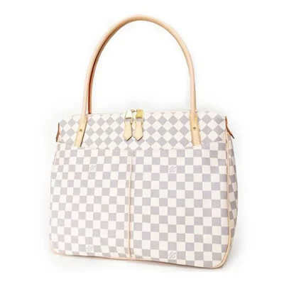 Сумка Louis Vuitton N41175 Figheri GM Shoulder Bag Damier Azur Canvas "White" фото № 2