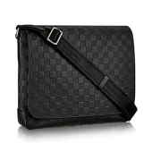 Сумка Louis Vuitton N41284 District MM Messenger Bag Damier Infini Leather "Black"
