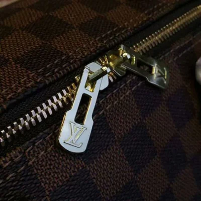 Сумка Louis Vuitton N41366 Speedy Bandouliere 35 Tote Bag Damier Ebene Canvas "Brown" фото № 8