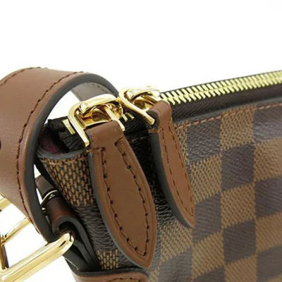 Сумка Louis Vuitton N41544 Diane Shoulder Bag Damier Ebene Canvas "Brown" фото № 6