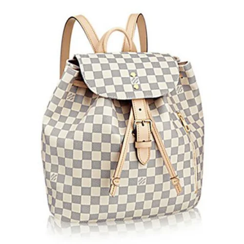Рюкзак Louis Vuitton N41578 Sperone Backpack Damier Azur Canvas "White"