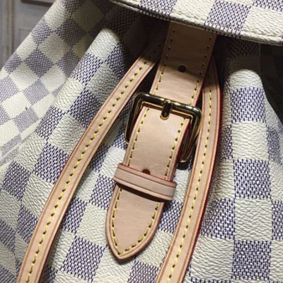 Рюкзак Louis Vuitton N41578 Sperone Backpack Damier Azur Canvas "White" фото № 7 Рюкзак Louis Vuitton N41578 Sperone Backpack Damier Azur Canvas "White" фото № 7