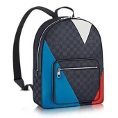 Рюкзак Louis Vuitton N41612 Josh Backpack Damier Cobalt Canvas "Navy Blue"