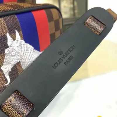 Сумка Louis Vuitton N42703 Amazone 22 Messenger Bag Damier Ebene Canvas "Brown" фото № 10