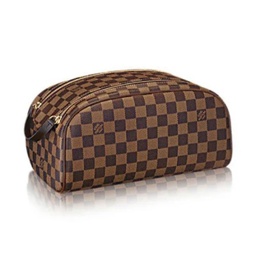 Косметичка Louis Vuitton N47527 King Size Toiletry Bag Damier Ebene Canvas "Brown"