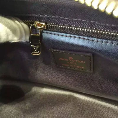 Косметичка Louis Vuitton N47527 King Size Toiletry Bag Damier Ebene Canvas "Brown" фото № 9