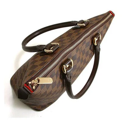 Сумка Louis Vuitton N51183 Saleya PM Tote Bag Damier Ebene Canvas "Brown" фото № 6