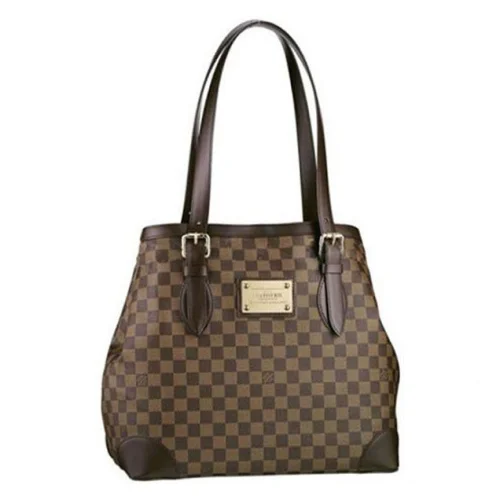 Сумка Louis Vuitton N51203 Hampstead GM Shoulder Bag Damier Ebene Canvas "Brown"