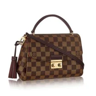 Сумка Louis Vuitton N53000 Croisette Crossbody Bag Damier Ebene Canvas "Brown"