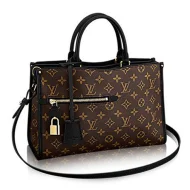 Сумка Louis Vuitton M43435 Popincourt MM Tote Bag Monogram Canvas "Brown"