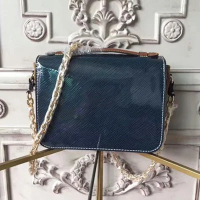 Сумка Louis Vuitton Pochette Metic Mini M54990 Epi Leather "Navy Blue" фото № 4