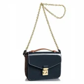 Сумка Louis Vuitton Pochette Metic Mini M54990 Epi Leather "Navy Blue"