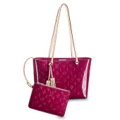 Сумка с клатчем Louis Vuitton Long Beach MM M90480 Monogram Vernis "Pink"