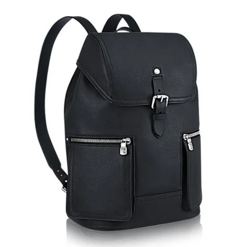Рюкзак Louis Vuitton Canyon Backpack M54960 Utah Leather "Black"