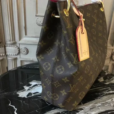 Сумка Louis Vuitton Graceful PM M43700 Monogram Canvas "Brown" фото № 6
