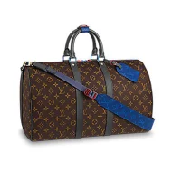 Сумка Louis Vuitton Monogram Canvas Keepall Bandouliere 45 M43856 "Brown"