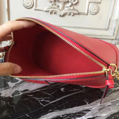 Сумка Louis Vuitton Epi Leather Alma Mini M51404 "Red" фото № 10