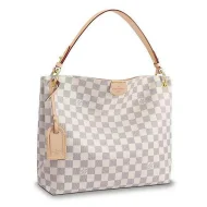 Сумка Louis Vuitton Damier Azur Canvas Graceful PM N42249 "White"