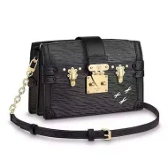 Сумка Louis Vuitton Epi Leather Trunk Clutch M53052 "Black"