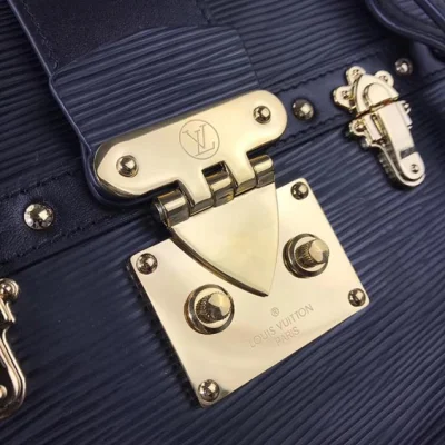 Сумка Louis Vuitton Epi Leather Trunk Clutch M53052 "Black" фото № 7