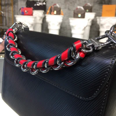 Сумка Louis Vuitton Twist MM M52503 Epi Leather "Black" фото № 6