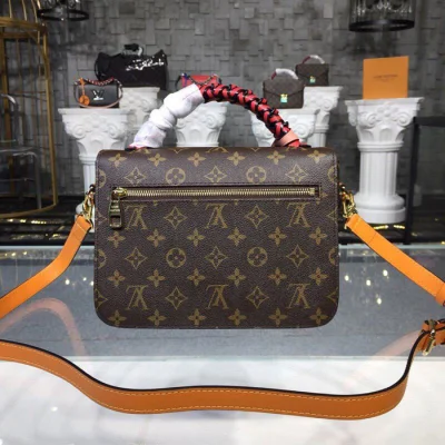 Сумка Louis Vuitton Pochette Metis M43984 Monogram Canvas "Brown" фото № 4