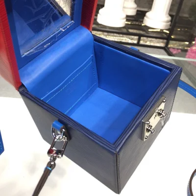 Сумка Louis Vuitton M52466 Bleecker Box Epi Leather "Navy Blue" фото № 8