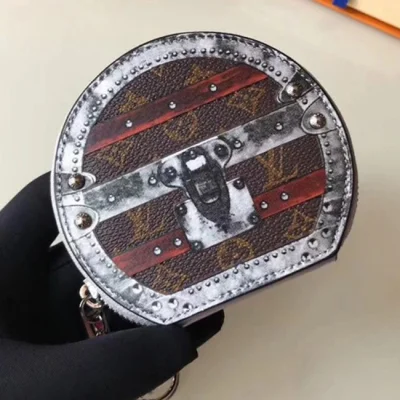 Кошелек Louis Vuitton M63596 Micro Boite Chapeau Monogram Canvas "Brown" фото № 2