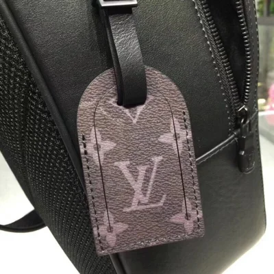 Рюкзак Louis Vuitton Backpack PM M52170 Dark Infinity Leather "Black" фото № 7