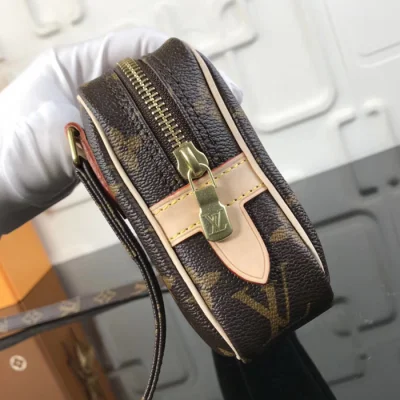 Сумка Louis Vuitton Pochette Marly Bandouliere Shoulder Bag M51828 Monogram Canvas "Brown" фото № 3