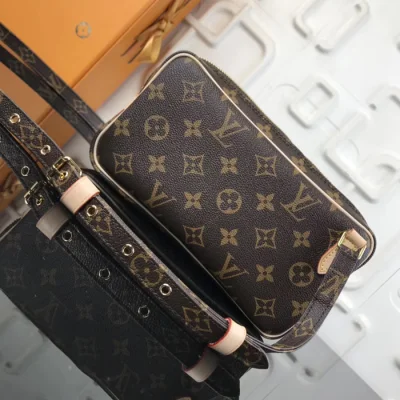 Сумка Louis Vuitton Pochette Marly Bandouliere Shoulder Bag M51828 Monogram Canvas "Brown" фото № 4