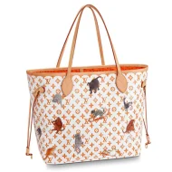 Сумка Louis Vuitton Neverfull MM M44459 Monogram Canvas "White"