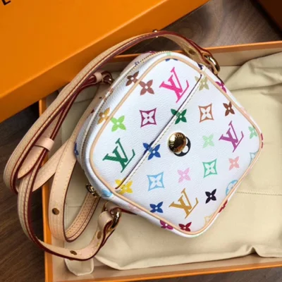 Сумка Louis Vuitton Rift Crossbody Bag M40055 Monogram Multicolore Blanc "White" фото № 2
